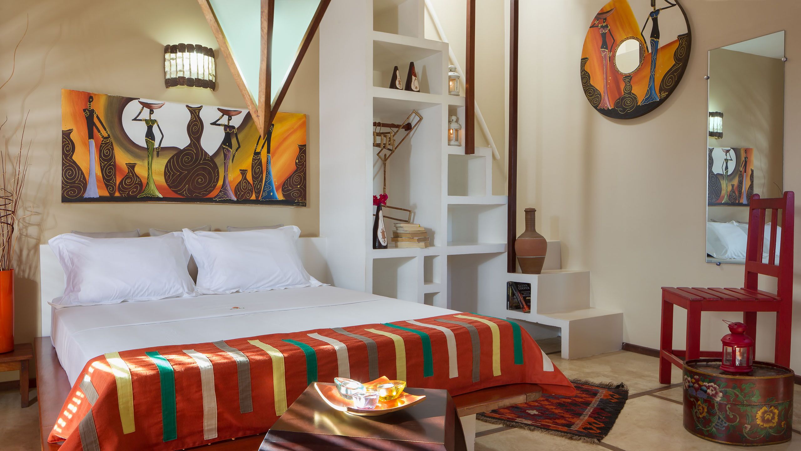 Minibar, caja de seguridad en la habitación y cortinas blackout 