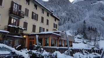 Fassade der Unterkunft