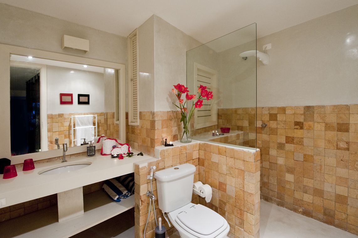 premium loft, 2 bedrooms, sea view | bathroom | shower, rainfall showerhead, free toiletries, hair dryer