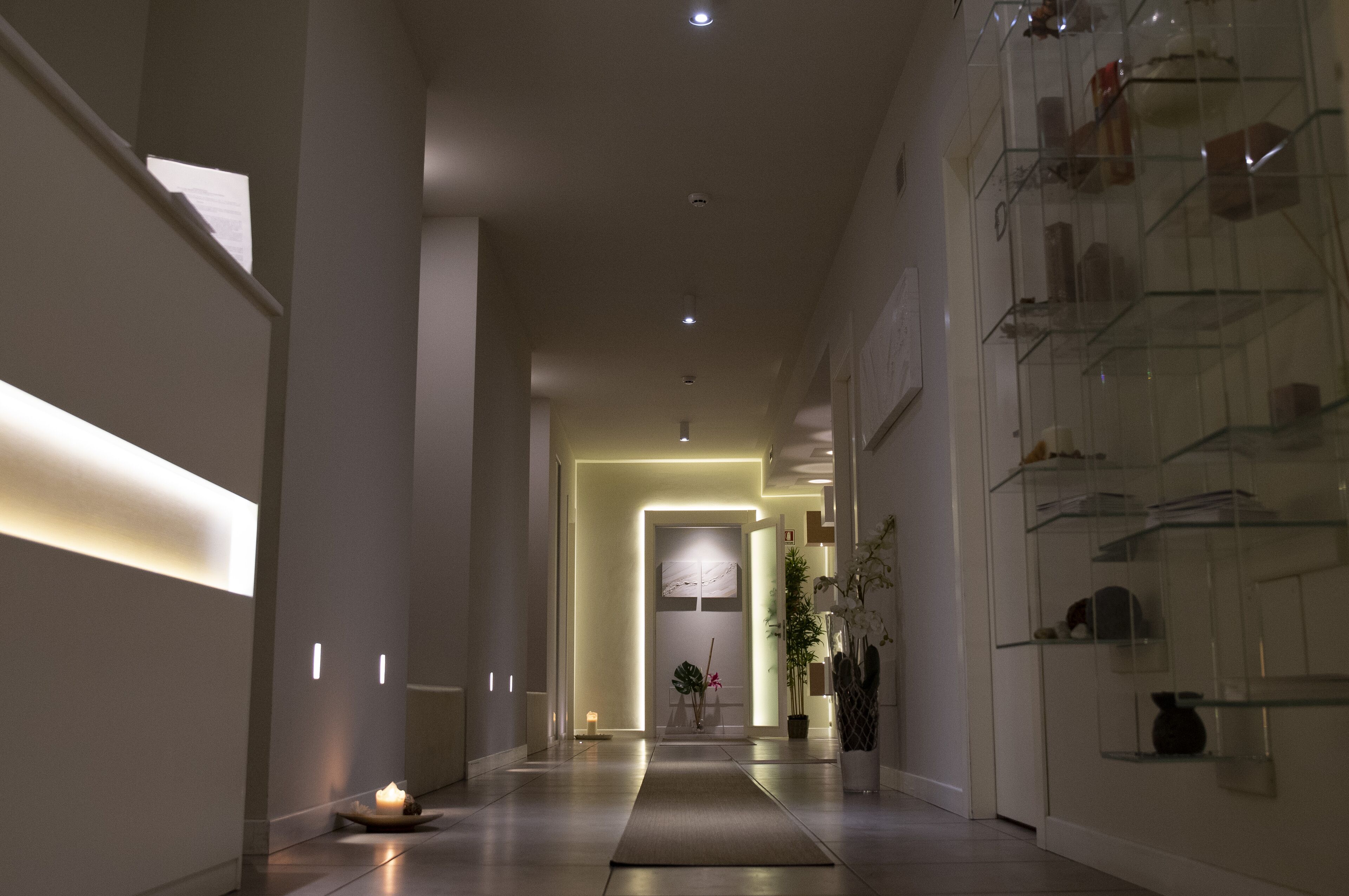 Sale per trattamenti di coppia, sauna, vasca idromassaggio