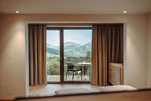 Panoramic Double Room, Balcony, Mountain View | View from room