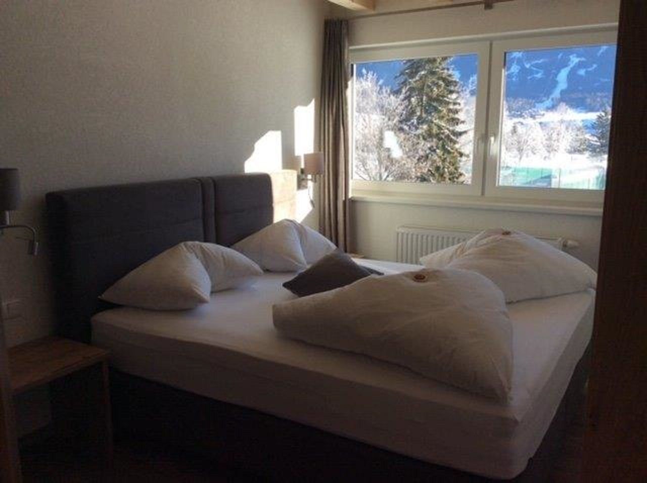 deluxe apartment, 2 bedrooms, mountain view, mountainside | view from room