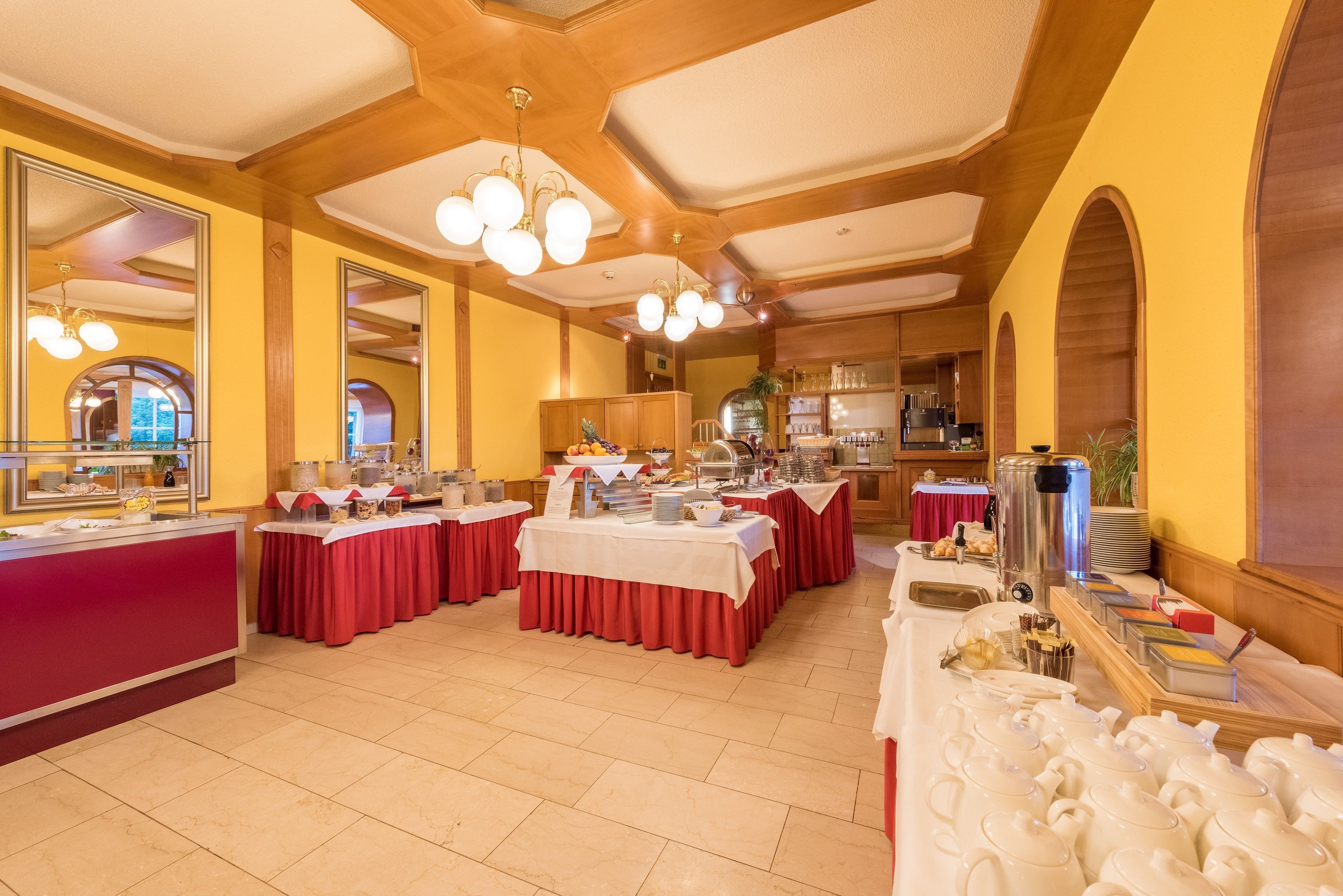Daily buffet breakfast (EUR 15 per person)
