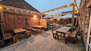 Basic Double Room, 1 Double Bed, Non Smoking, Private Bathroom | Terrace/patio
