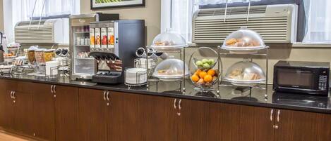 Free daily full breakfast