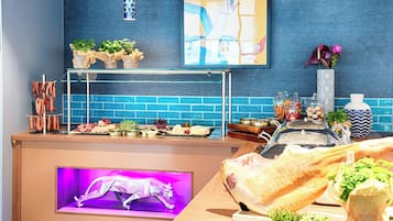 Daily buffet breakfast (EUR 20 per person)