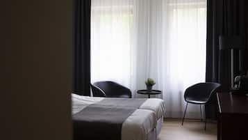 Literie de qualité supérieure, coffres-forts dans les chambres, bureau
