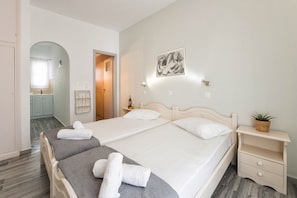 1 chambre, draps en coton égyptien, literie de qualité