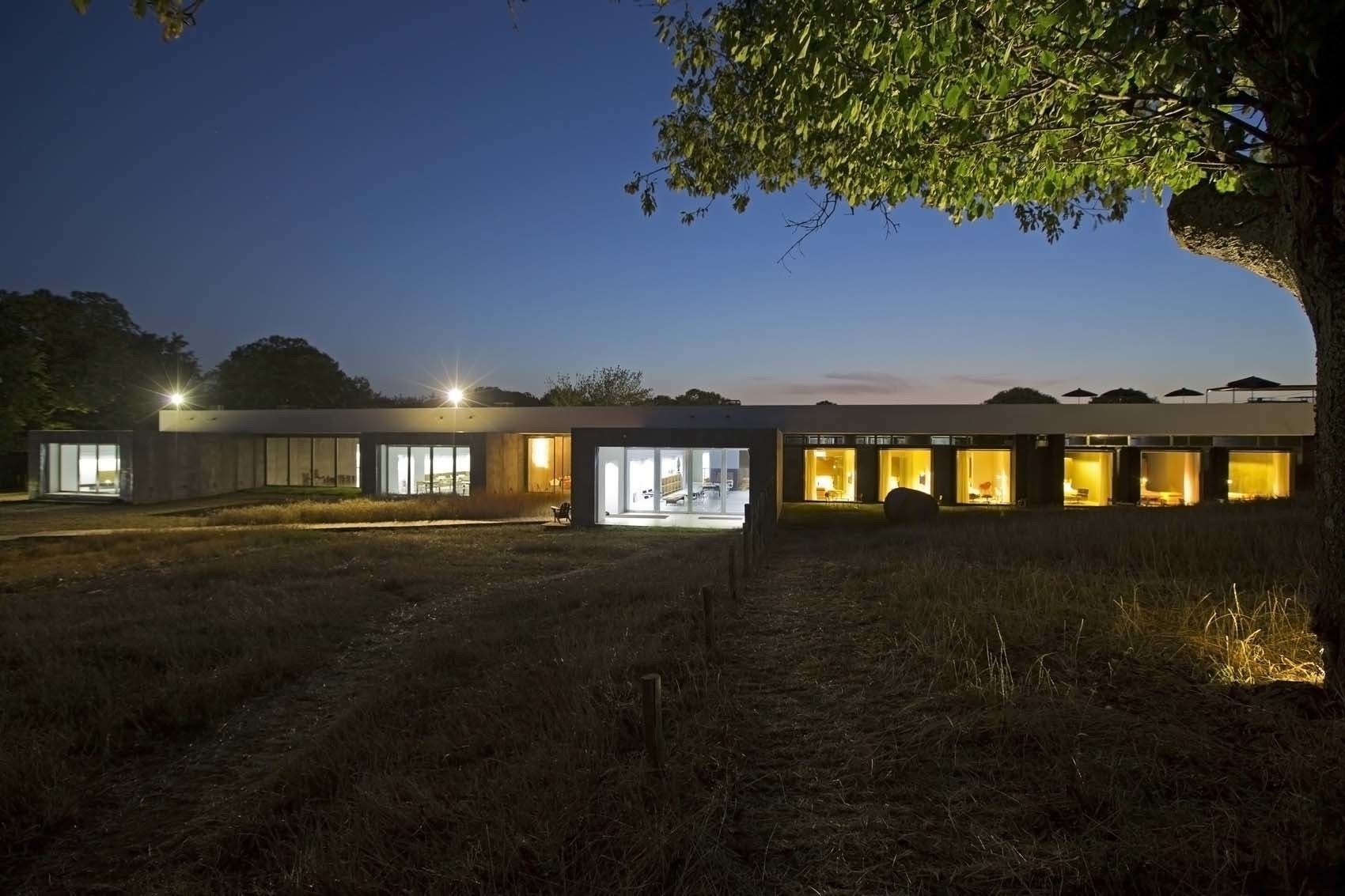 front of property – evening/night