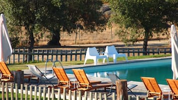 Alberca al aire libre por temporada