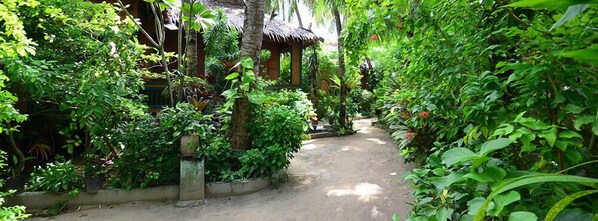Property grounds - Niu Ohana Garden Resort (Boracay Island)