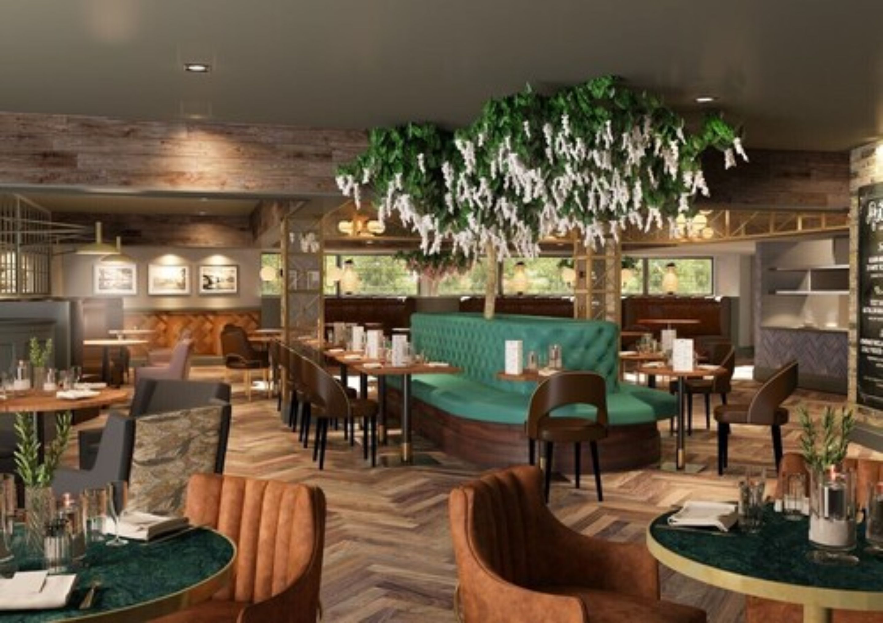 朝食、ランチ、ディナーに営業 (イギリス料理)