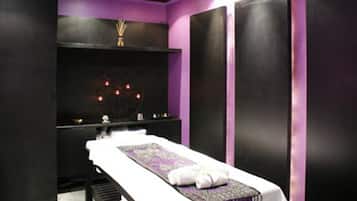 Body treatments, aromatherapy, Thai massages, facials