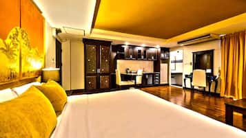 Coffres-forts dans les chambres, bureau, Wi-Fi gratuit, draps fournis