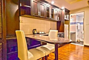 Phòng Superior | Bếp riêng | Tủ lạnh nhỏ 