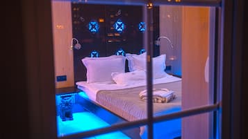 1 dormitorio, ropa de cama de alta calidad, minibar y caja fuerte