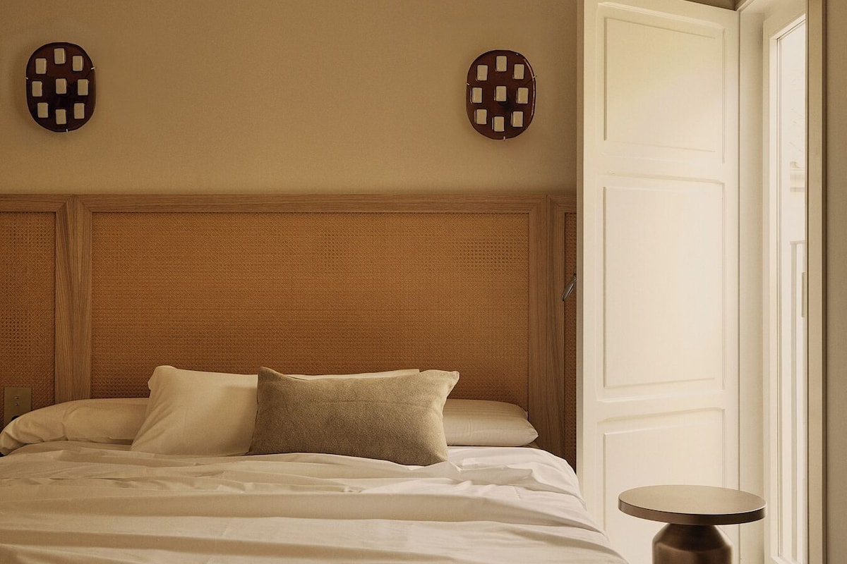 Draps en coton égyptien, literie de qualité, couette en duvet