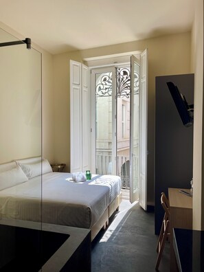 Phòng đôi Superior, quang cảnh thành phố | Bộ trải giường bằng vải cotton Ai Cập, bộ đồ giường cao cấp 