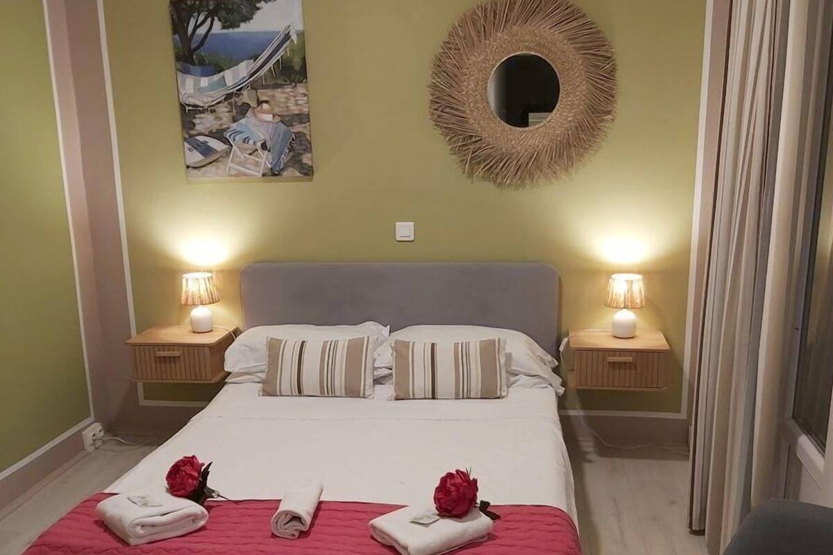 Economy Double Room, Balcony | Premium bedding, in-room safe, desk, blackout curtains