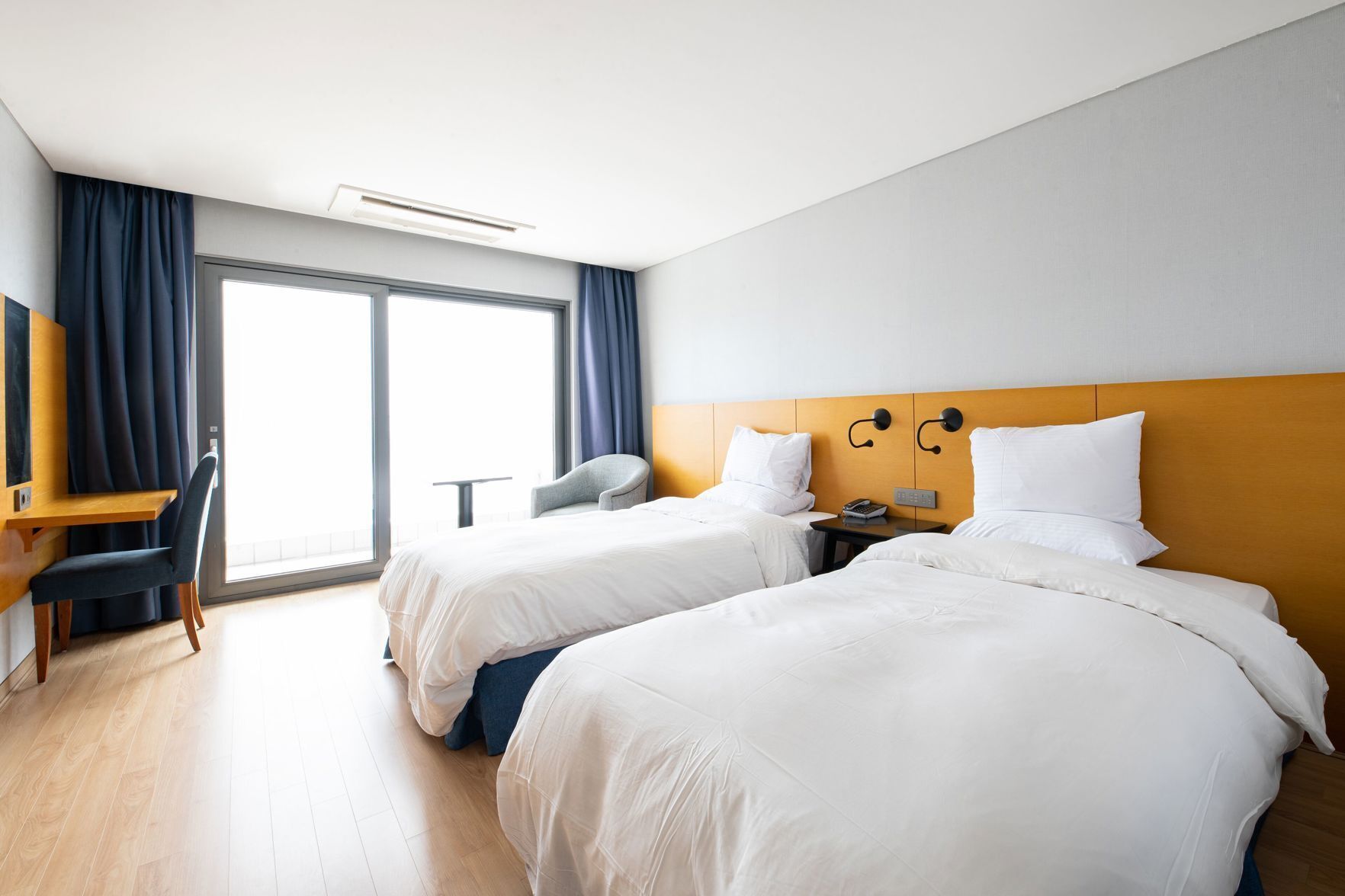 Premium bedding, down duvets, in-room safe, individually decorated