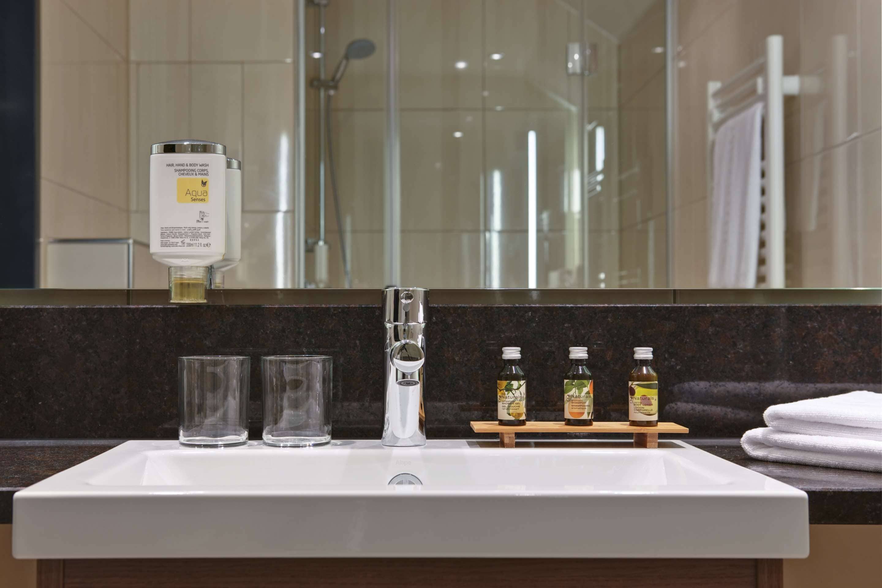 premium bedding, down duvets, minibar, in-room safe