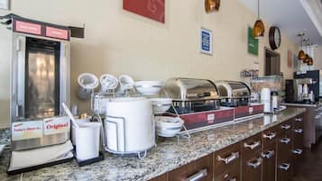 Free buffet breakfast