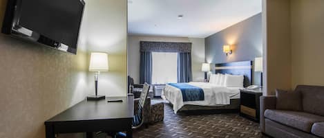 Desk, iron/ironing board, free WiFi, bed sheets