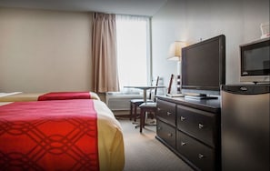 Iron/ironing board, free WiFi, bed sheets, alarm clocks