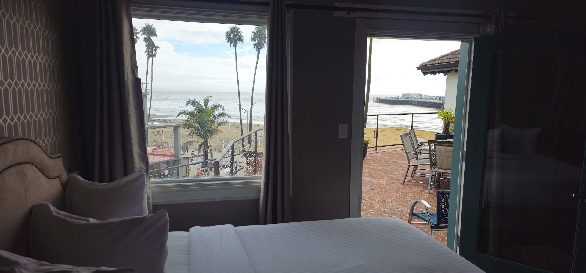 signature room, 2 queen beds, partial ocean view | free wifi, bed sheets