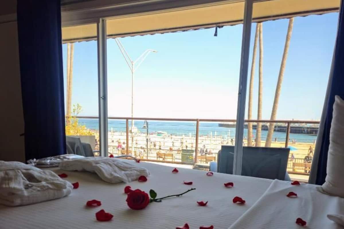 Signature 2 Queen Bed, Ocean View | Wifi gratis y ropa de cama