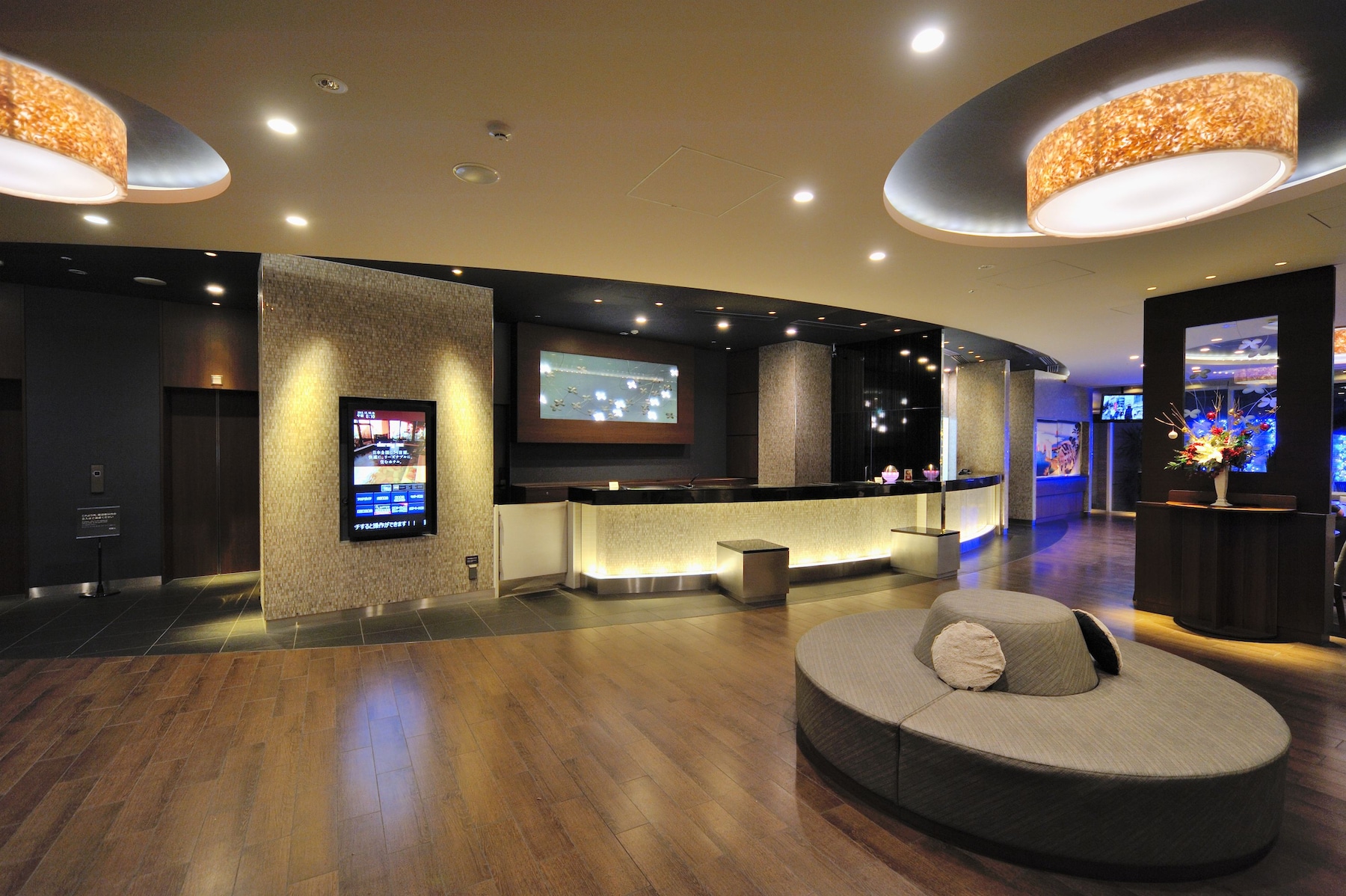 Reception hall