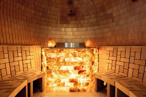 Couples treatment room(s), sauna, steam room, body treatments - BelArosa Hotel (Arosa)