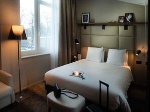 Junior suite, 1 tweepersoonsbed met slaapbank | Hypoallergeen beddengoed, een minibar, een kluis op de kamer