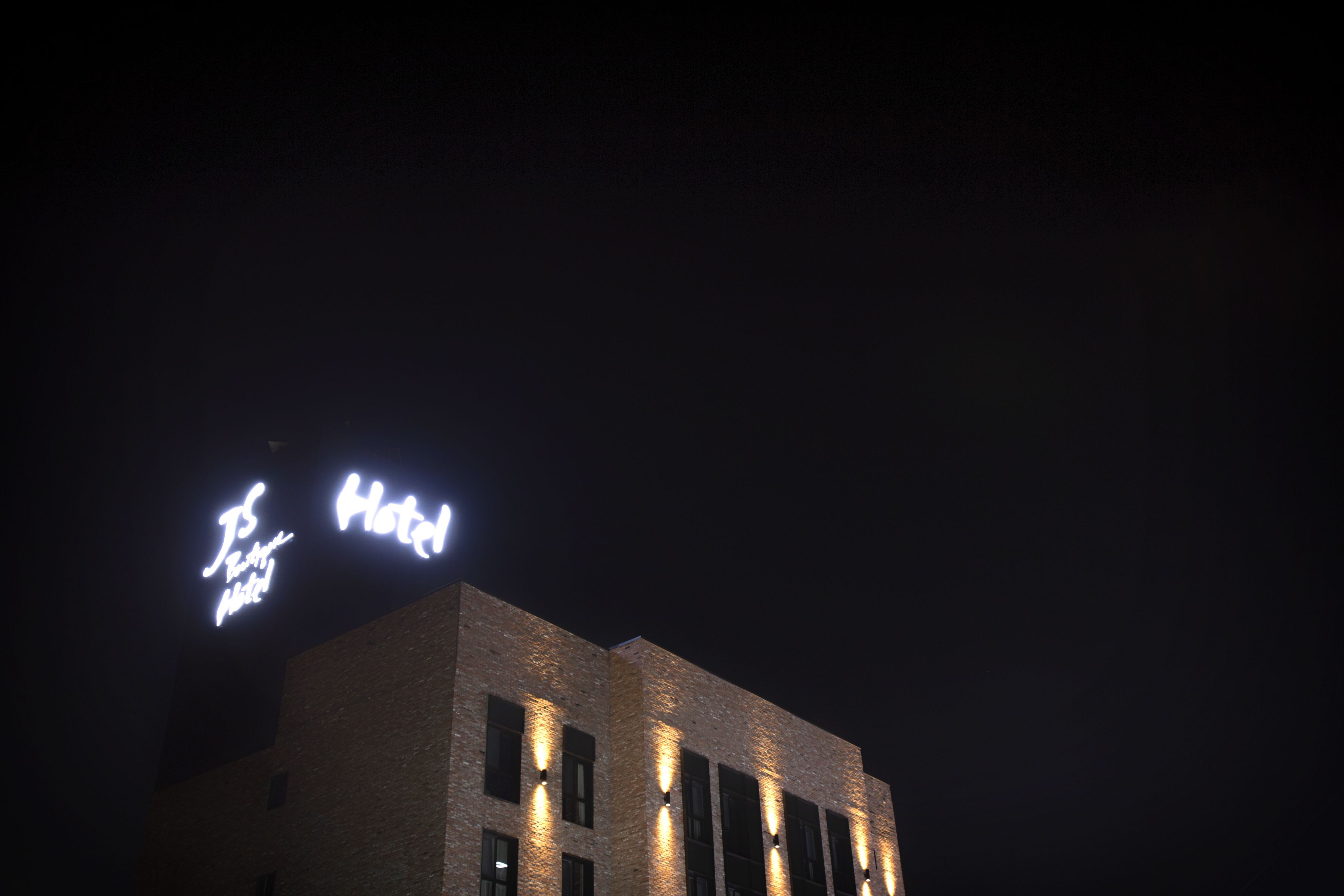 front of property – evening/night