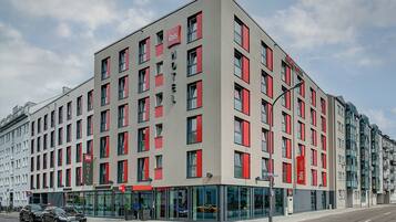 Fassade der Unterkunft