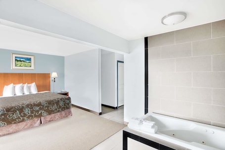 Studio Suite, 1 King Bed, Non Smoking | Desk, iron/ironing board, free WiFi, bed sheets