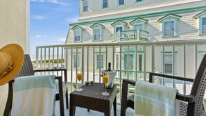 View from room - La Mer Beachfront Resort (Cape May)