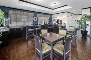 Free daily on-the-go breakfast 