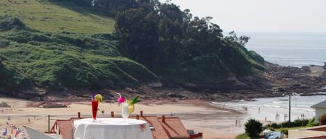 Uitzicht vanuit accommodatie