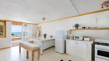 Panoramic-Suite, 2 Schlafzimmer, Meerblick | Eigene Kochnische