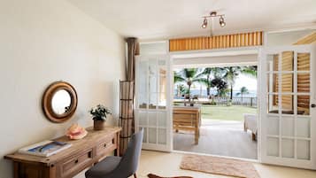 Superior-Apartment, 1 Schlafzimmer, Meerblick | Wohnbereich
