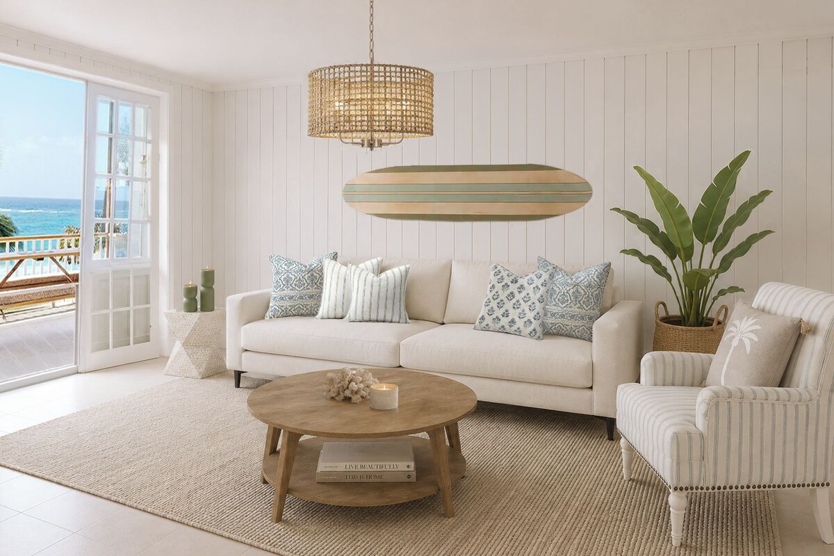 Family Suite, Ocean View | Living area