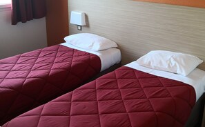 Standard Room, 2 Twin Beds | Premium bedding, desk, blackout drapes, soundproofing