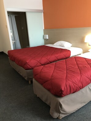 Standard Room, Multiple Beds | Premium bedding, desk, blackout drapes, soundproofing