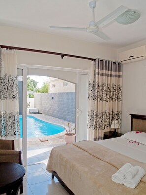View from room - Mo Residence (Grand-Baie)