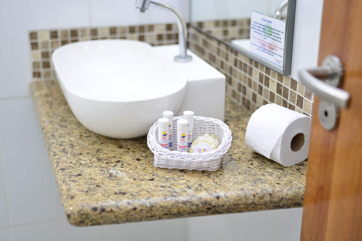 master quadruple room | bathroom | shower, towels