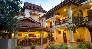 Front of property – evening/night