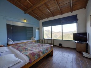 21-inch TV with satellite channels - V Resorts Ramgarh Cottage (Nainital)