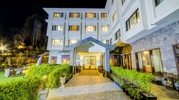 Front of property – evening/night