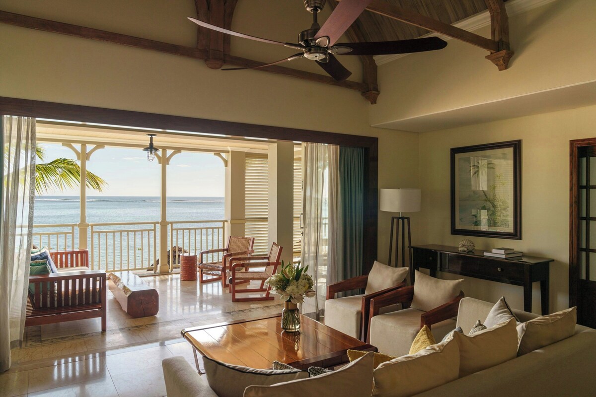 Suite, 1 King Bed with Sofa bed, Balcony (Le Morne Balcony Suite) | Hypo-allergenic bedding available, minibar, in-room safe